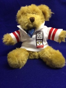 personalised rugby bear