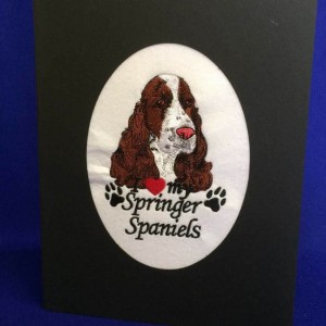 Embroidered Card